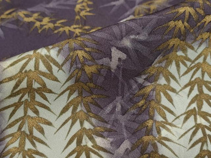 平和屋着物●豪華色留袖　駒刺繍　手描き　笹文　金彩　ぎんざ秀粋　正絹　逸品　DABC2027ud