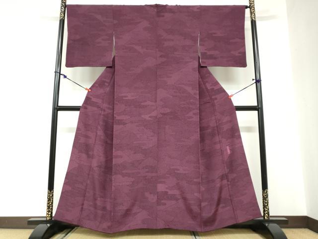 平和屋着物●重要無形文化財　人間国宝　中村勇二郎　江戸小紋　想い出百選　鈴乃屋扱い　正絹　逸品　DABC2028ud