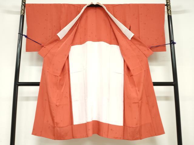 平和屋着物●長襦袢 無双仕立て 草花鈴文 正絹 逸品 DABC2040ud