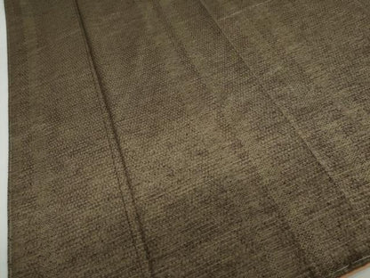 平和屋着物●上質な紬　80亀甲　間道　正絹　逸品　未使用　DABC2049ud