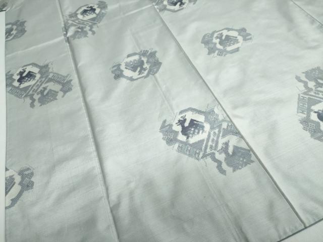平和屋着物●本場村山大島紬　有栖川文様　正絹　逸品　未使用　DABC2067ud