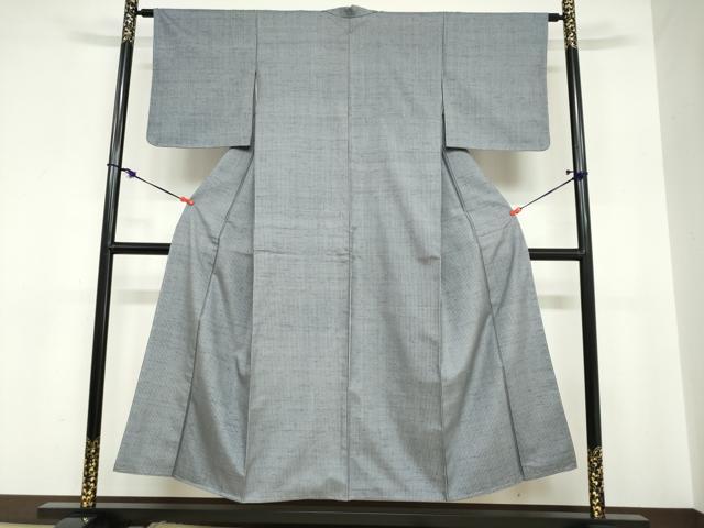 平和屋着物●上質な紬 縞 正絹 逸品 未使用 DABC2068ud