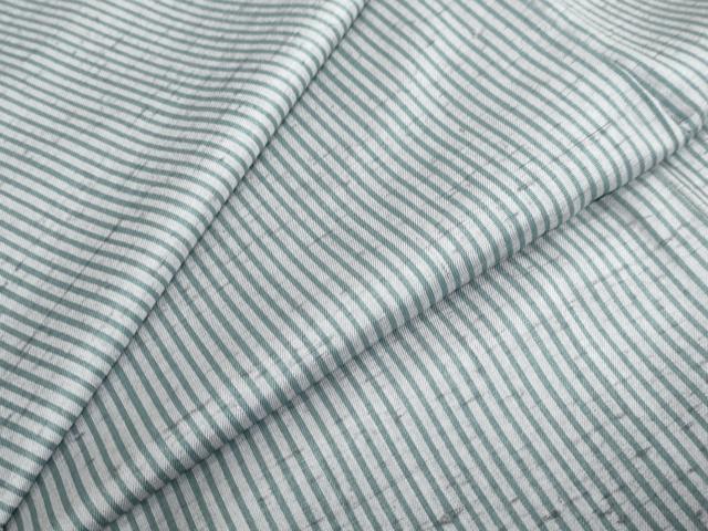 平和屋着物●上質な紬 縞 正絹 逸品 未使用 DABC2068ud