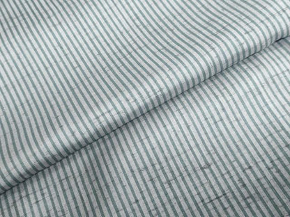 平和屋着物●上質な紬 縞 正絹 逸品 未使用 DABC2068ud