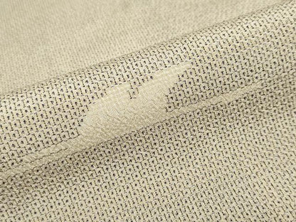 平和屋着物●本塩沢　110亀甲　飛鶴文　正絹　逸品　DABC2077ud