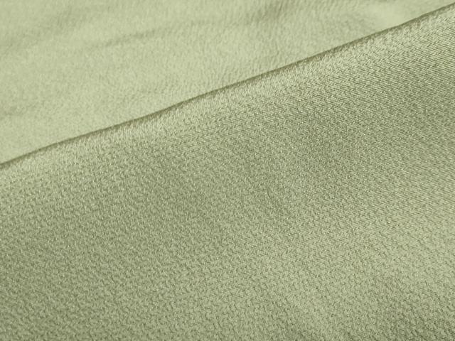 平和屋着物●上質な色無地 柳茶色 正絹 逸品 未使用 DABC2086ud