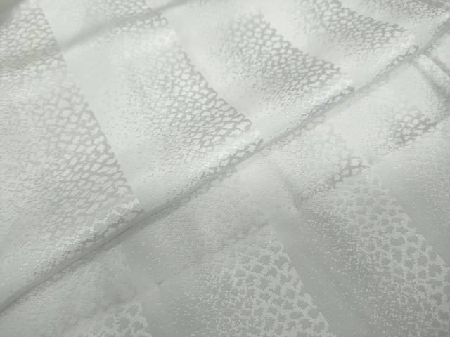 平和屋着物●長襦袢　無双仕立て　霞文　暈し染め　半衿刺繍　正絹　逸品　DABC2098ud