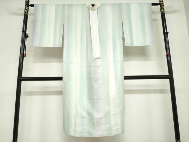平和屋着物●長襦袢　無双仕立て　霞文　暈し染め　正絹　逸品　DABC2099ud