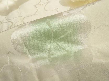 平和屋着物●長襦袢 袷 花尽くし文 正絹 逸品 DABC2100ud