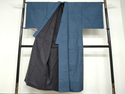 平和屋着物●男性　本場大島紬　アンサンブル　100亀甲　総詰め　正絹　逸品　未使用　DABC2139ud