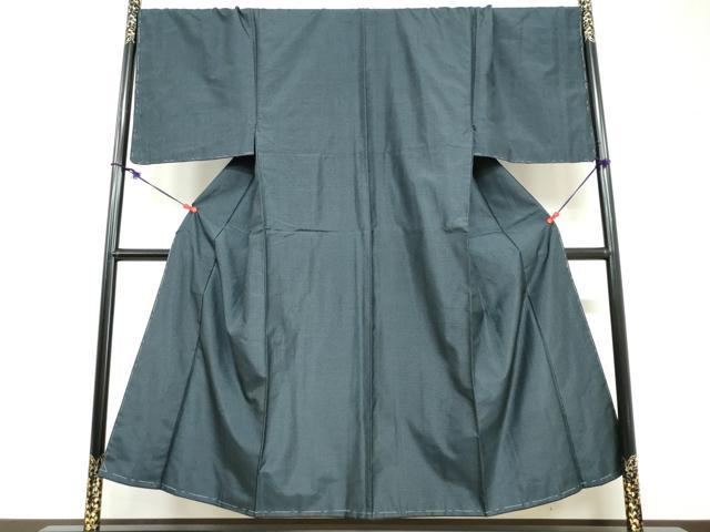 平和屋着物●男性 本場大島紬 アンサンブル 長羽織 長襦袢（袷）セット 80亀甲 総詰め キングサイズ 正絹 逸品 未使用 DABC2144ud