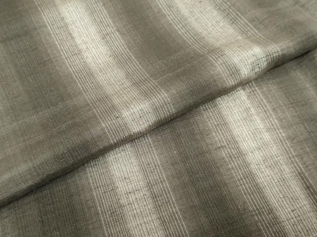 平和屋着物●上質な紬　間道　正絹　逸品　未使用　DABC2226ud