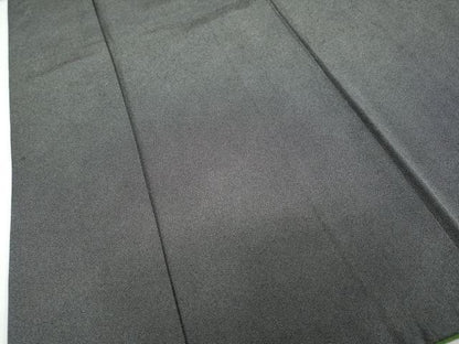 平和屋着物●江戸小紋　鮫小紋柄　黒地　正絹　逸品　DABC2231ud