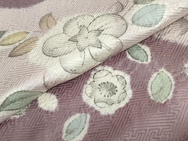 平和屋着物●訪問着　絞り　辻が花　正絹　逸品　DABC2253ud