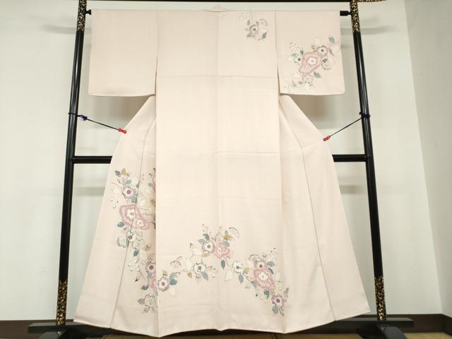 平和屋着物●訪問着　絞り　辻が花　正絹　逸品　未使用　DABC2262ud