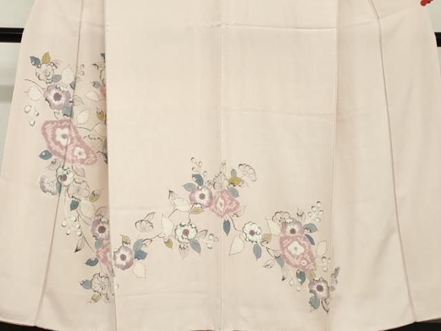 平和屋着物●訪問着　絞り　辻が花　正絹　逸品　未使用　DABC2262ud