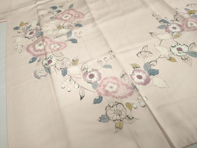 平和屋着物●訪問着　絞り　辻が花　正絹　逸品　未使用　DABC2262ud