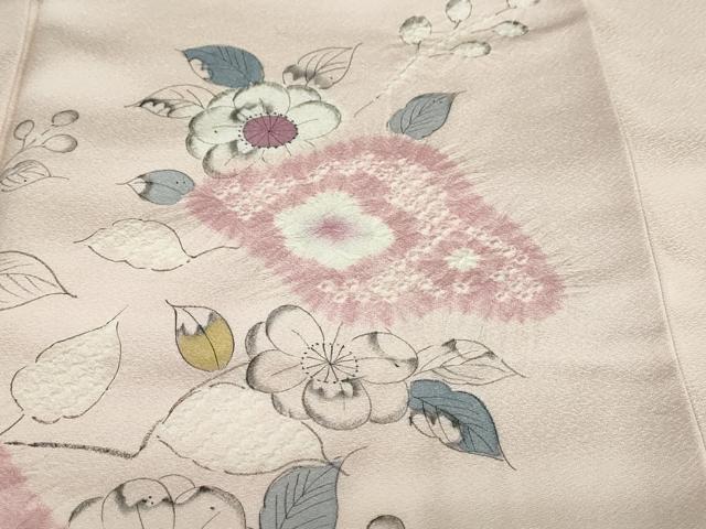 平和屋着物●訪問着　絞り　辻が花　正絹　逸品　未使用　DABC2262ud