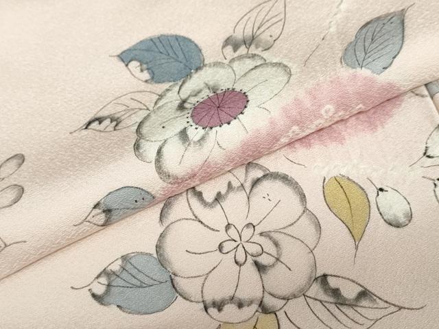 平和屋着物●訪問着　絞り　辻が花　正絹　逸品　未使用　DABC2262ud