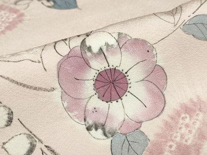 平和屋着物●訪問着　絞り　辻が花　正絹　逸品　未使用　DABC2262ud