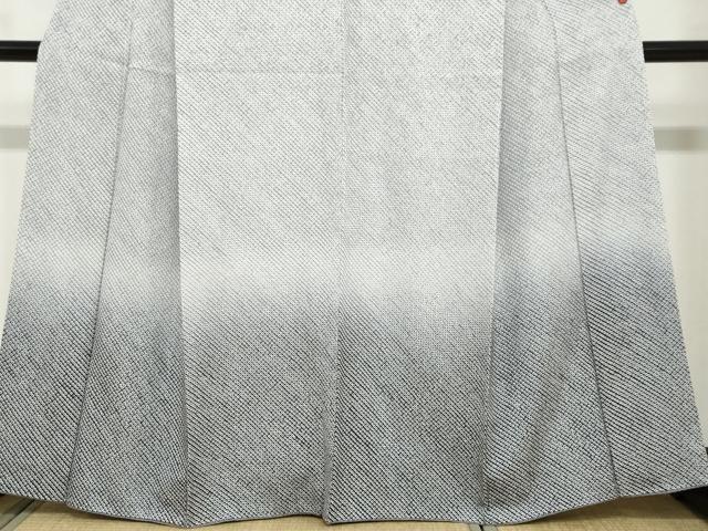 平和屋着物●色留訪問着　総絞り　霞文　暈し染め　正絹　逸品　DABC2269ud
