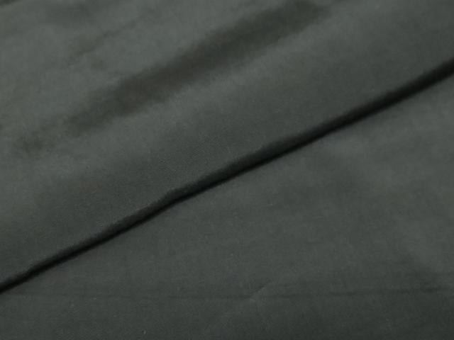 平和屋着物●男性　黒紋付　正絹　逸品　DABC2293ud