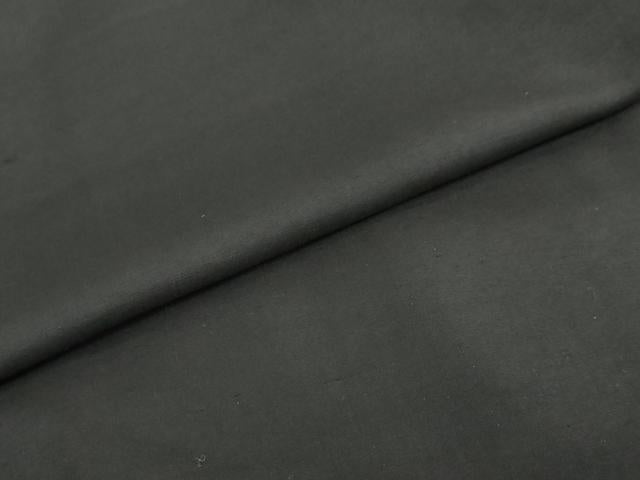 平和屋着物●男性　黒紋付　正絹　逸品　DABC2295ud