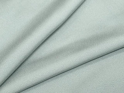 平和屋着物●男性　色紋付　錆青磁色　キングサイズ　正絹　逸品　DABC2296ud