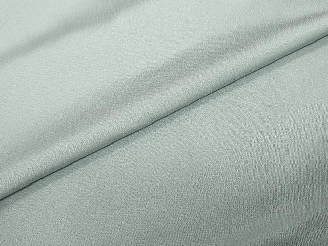 平和屋着物●男性　色紋付　錆青磁色　キングサイズ　正絹　逸品　DABC2296ud