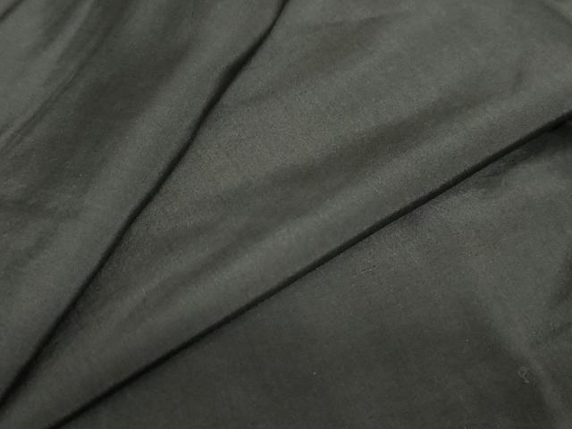 平和屋着物●男性　黒紋付　正絹　逸品　DABC2301ud