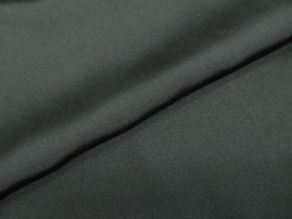 平和屋着物●男性　黒紋付　正絹　逸品　DABC2302ud
