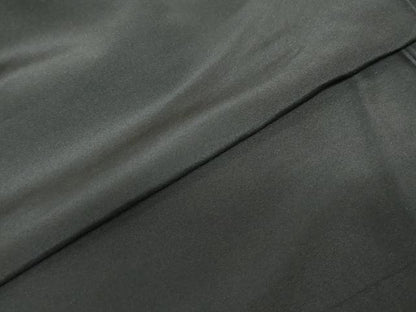 平和屋着物●男性　黒紋付　正絹　逸品　DABC2305ud