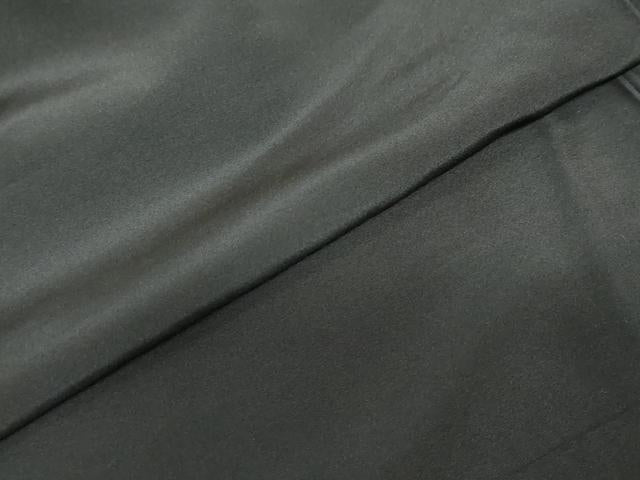 平和屋着物●男性　黒紋付　正絹　逸品　DABC2305ud