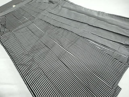 平和屋着物●男性　馬乗り袴　縞　正絹　逸品　DABC2309ud