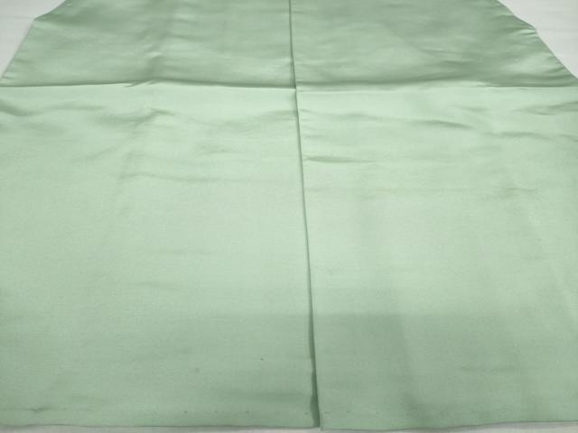 平和屋着物●男性　馬乗り袴　若葉色　正絹　逸品　DABC2313ud