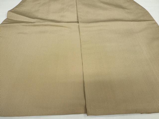 平和屋着物●男性　馬乗り袴　縞　正絹　逸品　DABC2320ud