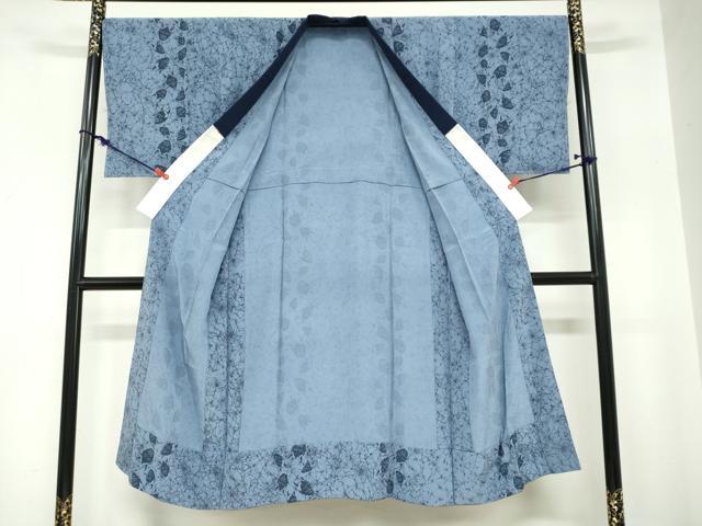 平和屋着物●男性　長襦袢　無双仕立て　般若　正絹　逸品　DABC2323ud