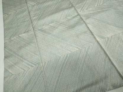 平和屋着物●本塩沢　抽象文様　正絹　逸品　DABC2339ud