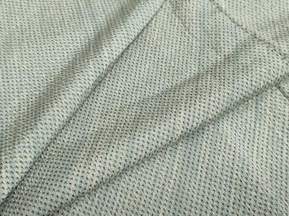 平和屋着物●本塩沢　抽象文様　正絹　逸品　DABC2339ud