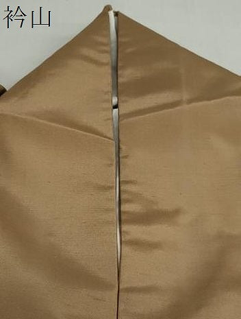 平和屋着物●西陣　宮階織物　宮繍苑　里葉　色留訪問着　紬地　陶器楓文　金糸　正絹　逸品　DABC2340ud