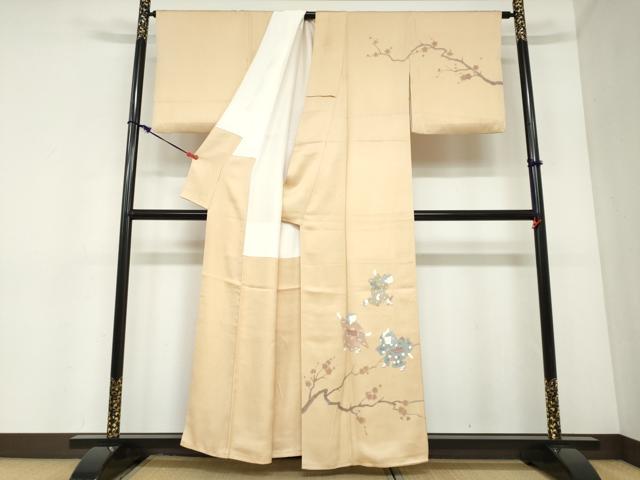平和屋着物●友禅作家の巨匠　浅井青仁　訪問着　童子遊び　金彩　正絹　逸品　DABC2349ud