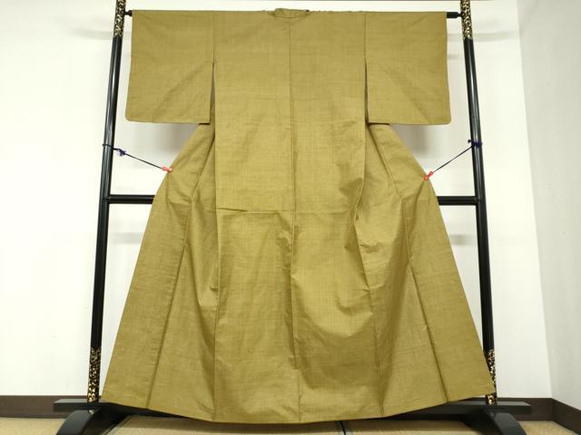 平和屋着物●本場大島紬　一元絣　正絹　逸品　DABC2374ud