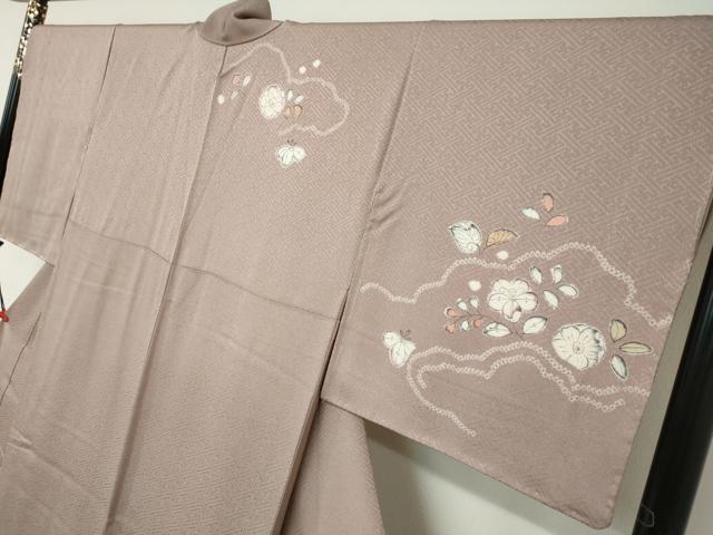 平和屋着物●訪問着　辻が花　正絹　逸品　未使用　DABC2395ud