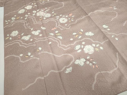 平和屋着物●訪問着　辻が花　正絹　逸品　未使用　DABC2395ud