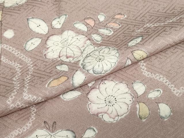 平和屋着物●訪問着　辻が花　正絹　逸品　未使用　DABC2395ud