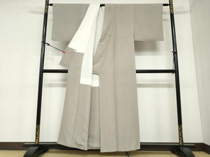 平和屋着物●江戸小紋　作家物　角通し　正絹　逸品　DABC2399ud
