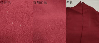 平和屋着物●豪華振袖　舞花文　暈し染め　金彩　正絹　逸品　DABC2404ud