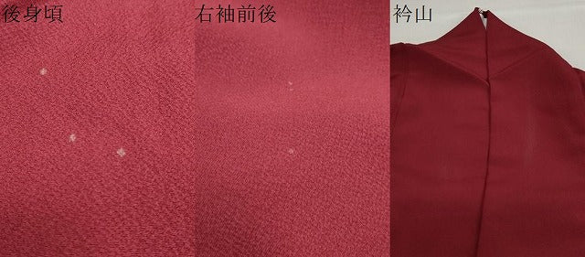 平和屋着物●豪華振袖　舞花文　暈し染め　金彩　正絹　逸品　DABC2404ud