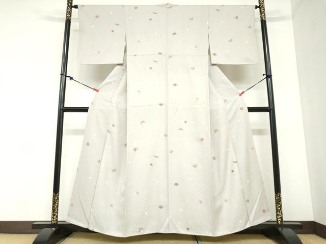 平和屋着物●上質な小紋　宝尽くし文　金彩　正絹　逸品　未使用　DABC2409ud