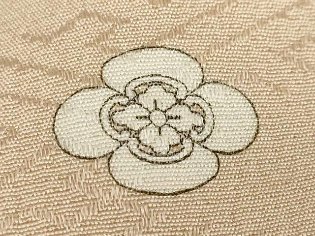 平和屋着物●染刺工芸　大羊居　東京友禅　色留袖　駒刺繍　流水風景草花文　暈し染め　金糸　正絹　逸品　DABC2416ud